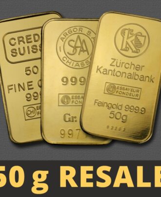 1 oz HERAEUS gold bar - “Resale”