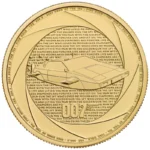 007 Bond 1970s gold coin – 1 oz fine gold
