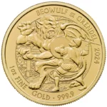 Beowulf Grendel Gold Coin – 1 oz fine gold