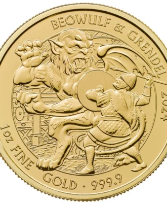 Beowulf Grendel Gold Coin – 1 oz fine gold