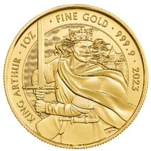 King Arthur Gold Coin – 1 oz Fine Gold
