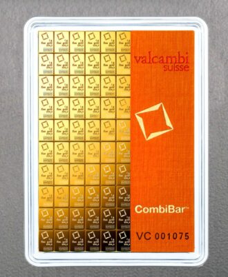 VALCAMBI gold bar (100 x 1g Au) “CombiBar”