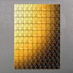 VALCAMBI gold bar (100x 1g Au CombiBar) “Resale”