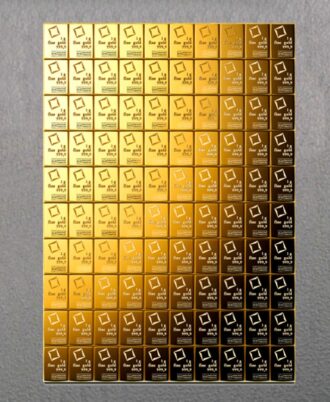 VALCAMBI gold bar (100x 1g Au CombiBar) “Resale”