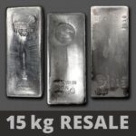 15kg resale silver bars – 999 fine silver