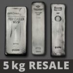 5kg resale silver bars