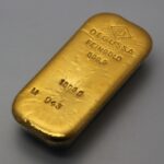 1000g DEGUSSA gold bars (old shape)