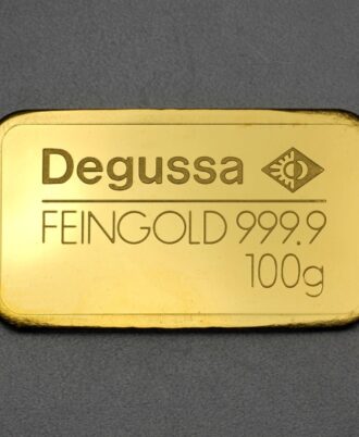 100g gold bars DEGUSSA Resale