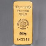 500g HERAEUS gold bar, cast