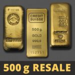 500g gold bars “Resale” (various manufacturers)