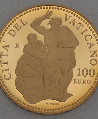 100 Euro Sistine Chapel 2010 Gold Coin – Vatican