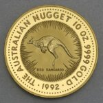 10oz Kangaroo 1992 Gold Coin – Perth Mint Investment Gold