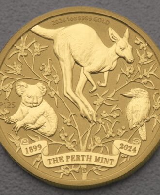 1 oz 125th Australian 2024 Gold Coin – Perth Mint