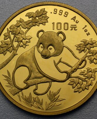 Panda Gold Coin – 1oz Fine Gold 1992