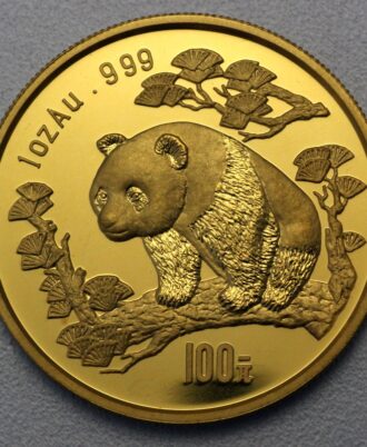 Panda Gold Coin 1997