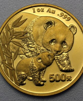 Panda Gold Coin 2004