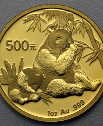 Panda Gold Coin – 1 oz Fine Gold 2007