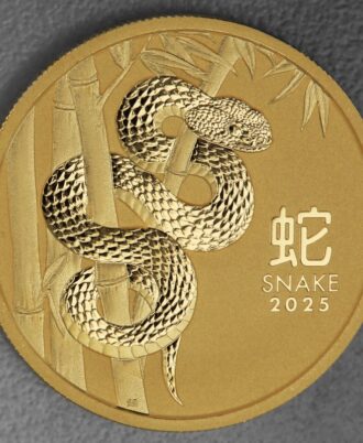 1 oz Snake 2025 Lunar III Gold Coin – Perth Mint