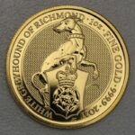 1 oz gold coin “White Greyhound of Richmond” 2021
