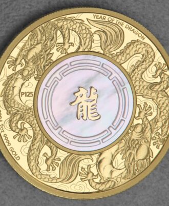 2oz Double Dragon 2024 Gold Coin – Perth Mint PP