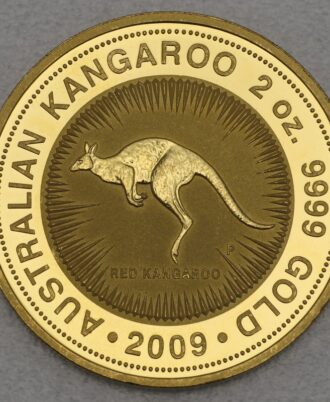 2oz Kangaroo 2009 Gold Coin – Perth Mint Investment Gold