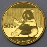 Panda Gold Coin – 30g Fine Gold 2017