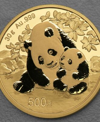 Panda gold coin – 30g fine gold