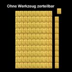 Gold bar (100 x 1g fine gold) “CombiBar”